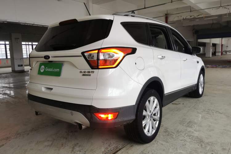 Used Ford Kuga 2018 EcoBoost 180 Two-Wheel-Drive Luxury Wing Edition Rear Right 45 Deg