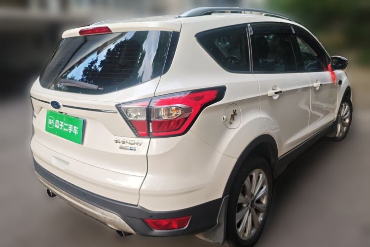 Used Ford Kuga 2018 Facelift EcoBoost 245 Four-Wheel Drive Luxury Wing Model Rear Right 45 Deg