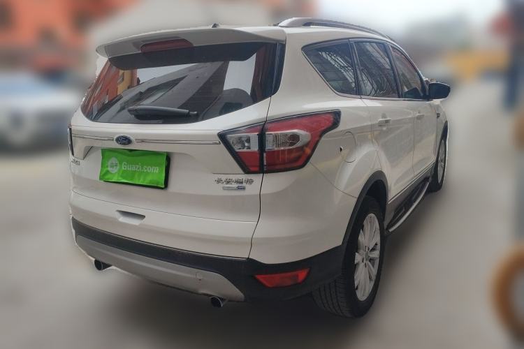 Used Ford Kuga 2018 EcoBoost 245 Four-Wheel Drive Luxury Wing Model Rear Right 45 Deg