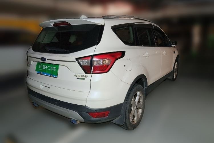 Used Ford Kuga 2018 EcoBoost 180 Two-Wheel-Drive Elite Trim Rear Right 45 Deg
