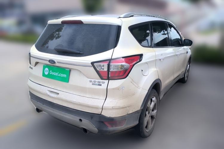 Used Ford Kuga 2018 EcoBoost 180 Two-Wheel-Drive Elite Trim Rear Right 45 Deg