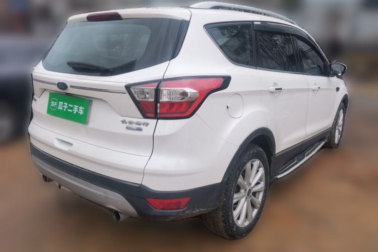 Used Ford Kuga 2018 EcoBoost 245 Four-Wheel Drive Luxury Wing Model Rear Right 45 Deg