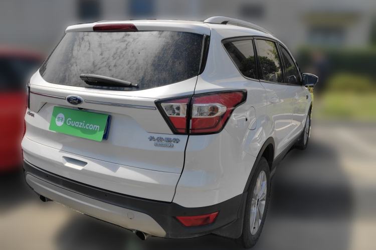 Used Ford Kuga 2018 Facelifted EcoBoost 180 Two-Wheel-Drive Platinum Wing Edition Rear Right 45 Deg