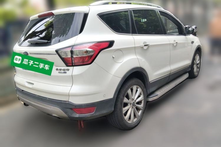Used Ford Kuga 2018 EcoBoost 245 Four-Wheel Drive Luxury Wing Model Rear Right 45 Deg