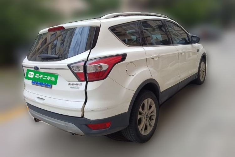 Used Ford Kuga 2018 Facelifted EcoBoost 180 Two-Wheel-Drive Platinum Wing Edition Rear Right 45 Deg
