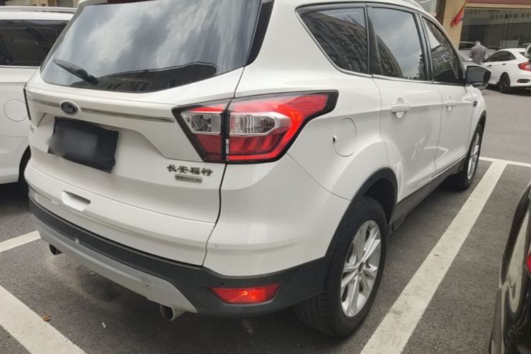 Used Ford Kuga 2018 Facelifted EcoBoost 180 Two-Wheel-Drive Platinum Wing Edition Rear Right 45 Deg