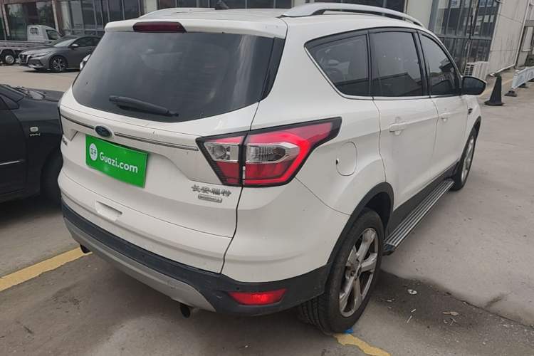 Used Ford Kuga 2018 EcoBoost 180 Two-Wheel-Drive Platinum Edition Rear Right 45 Deg