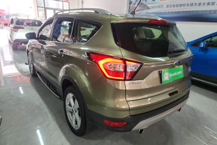 Used Ford Kuga 2018 EcoBoost 180 Two-Wheel-Drive Platinum Edition Rear Left 45 Deg