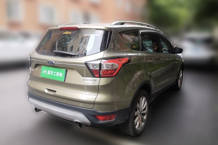 Used Ford Kuga 2018 Facelifted EcoBoost 180 Two-Wheel Drive Luxury Wing Edition Rear Right 45 Deg