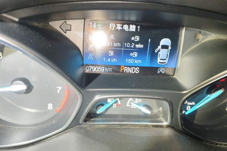 Used Ford Kuga 2019 EcoBoost 245 Four-Wheel Drive Sport Model China VI Standard Odometer Close Up