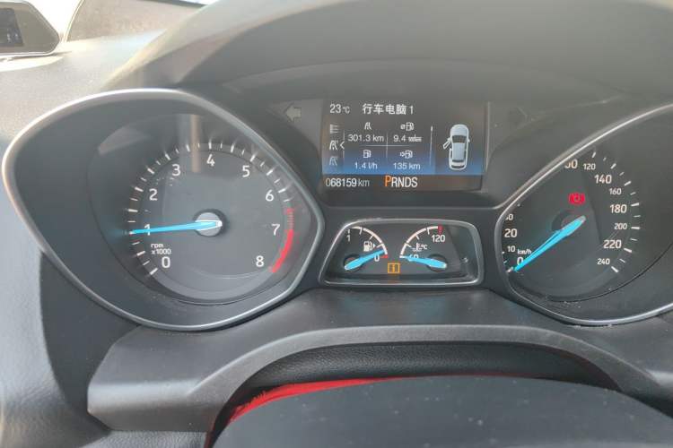 Used Ford Kuga 2019 EcoBoost 180 Two-Wheel-Drive Titanium Plus Model China V Standard Odometer Close Up