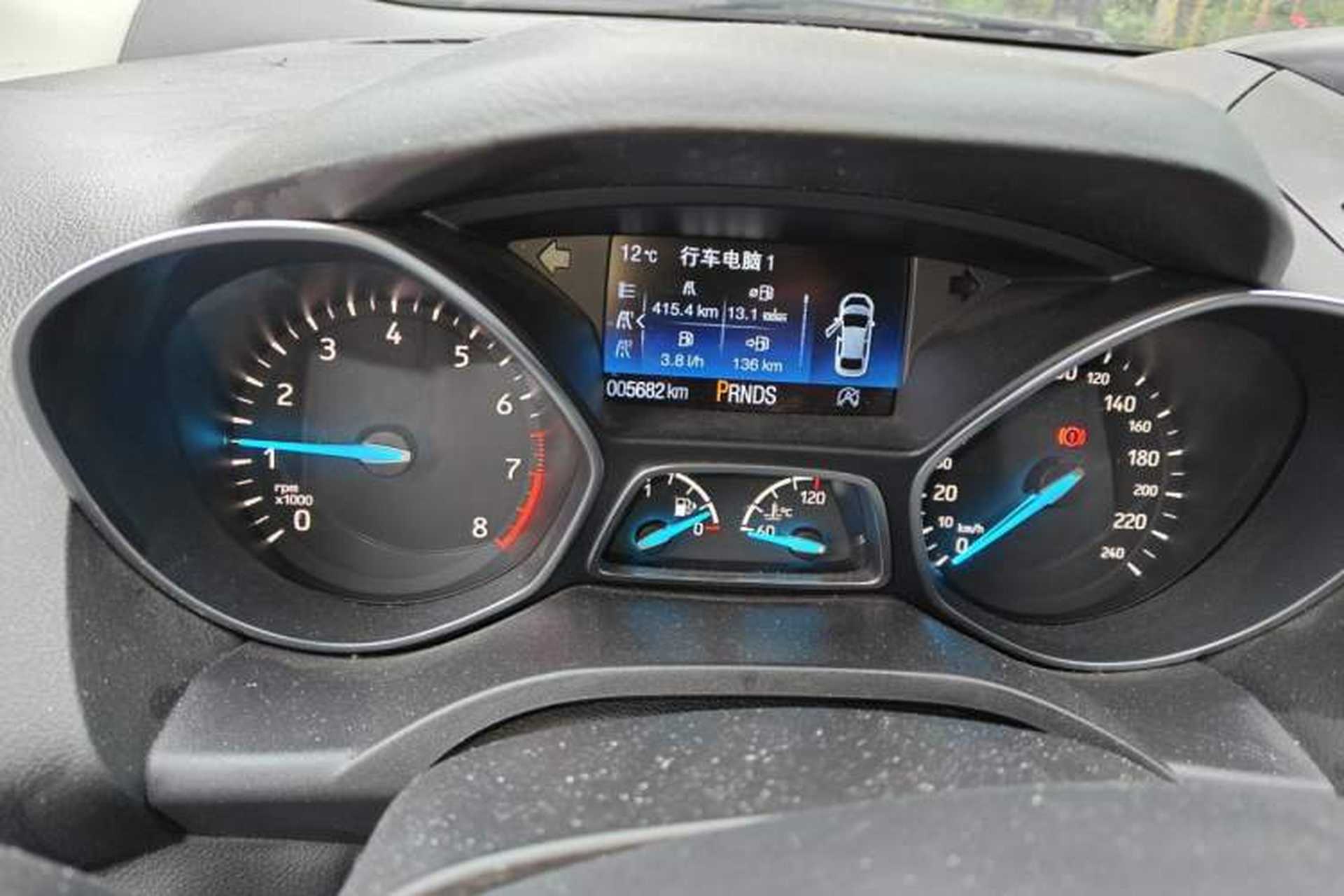 Used Ford Kuga 2019 EcoBoost 180 Two-Wheel-Drive Titanium Plus Model China VI Standard Odometer Close Up