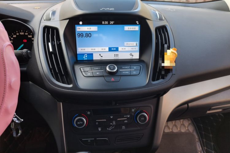 Used Ford Kuga 2019 EcoBoost 180 Two-Wheel-Drive Platinum Edition China V Standard Audio And AC Panel