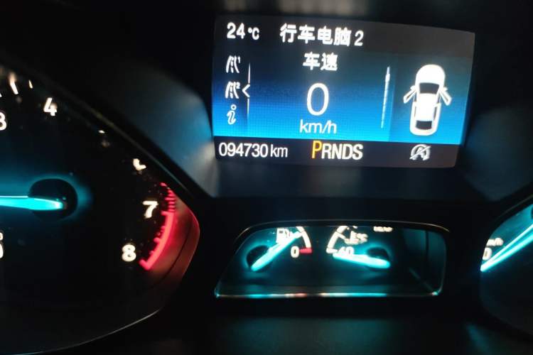 Used Ford Kuga 2019 EcoBoost 180 Two-Wheel-Drive Titanium Plus Model China VI Standard Odometer Close Up