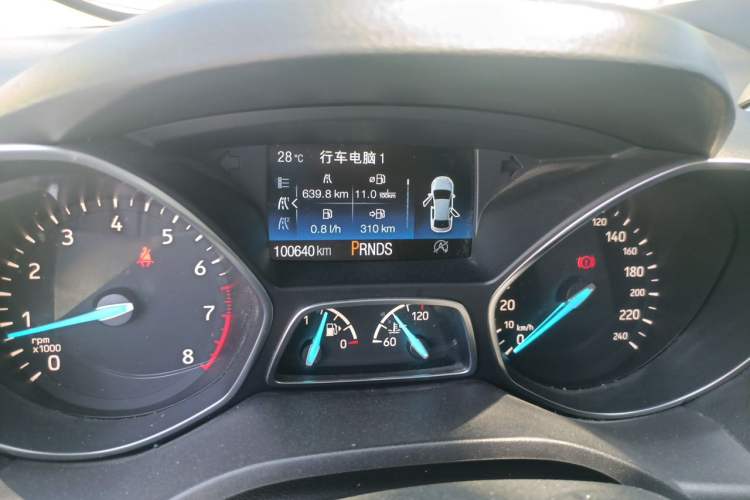 Used Ford Kuga 2019 EcoBoost 180 Two-Wheel-Drive Titanium Plus Model China V Standard Odometer Close Up