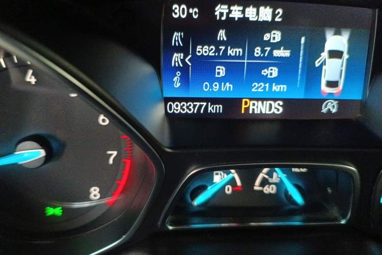 Used Ford Kuga 2019 EcoBoost 180 Two-Wheel-Drive Titanium Plus Model China VI Standard Odometer Close Up