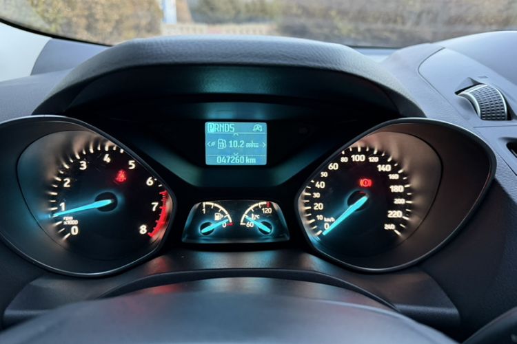 Used Ford Kuga 2019 EcoBoost 180 Two-Wheel-Drive Platinum Edition China VI Standard Odometer Close Up
