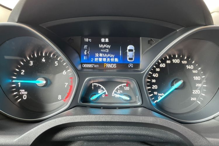 Used Ford Kuga 2019 EcoBoost 180 Two-Wheel-Drive Titanium Plus Model China VI Standard Odometer Close Up