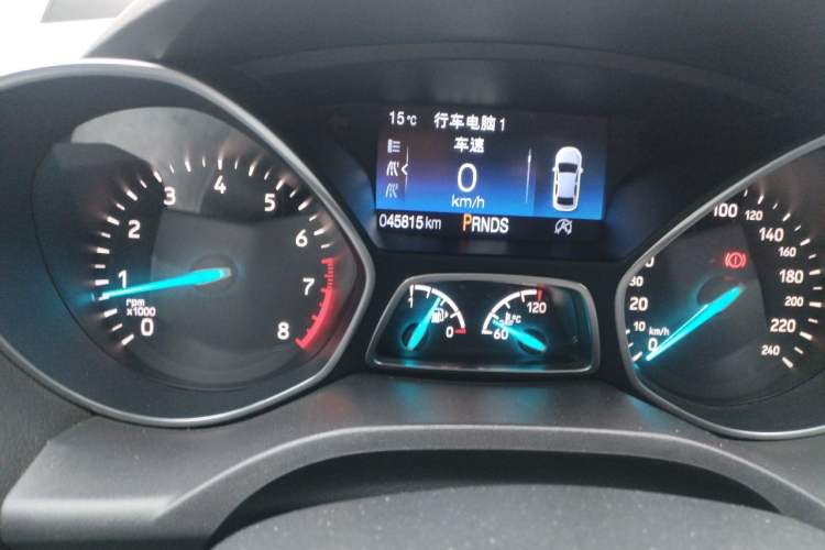 Used Ford Kuga 2019 EcoBoost 180 Two-Wheel-Drive Titanium Plus Model China VI Standard Odometer Close Up