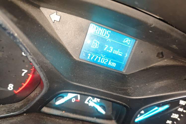 Used Ford Kuga 2019 EcoBoost 180 Two-Wheel-Drive Platinum Edition China VI Standard Odometer Close Up