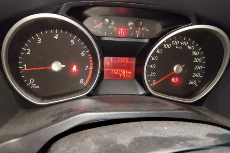 Used Ford Mondeo 2010 2.3L Fashion Edition Odometer Close Up