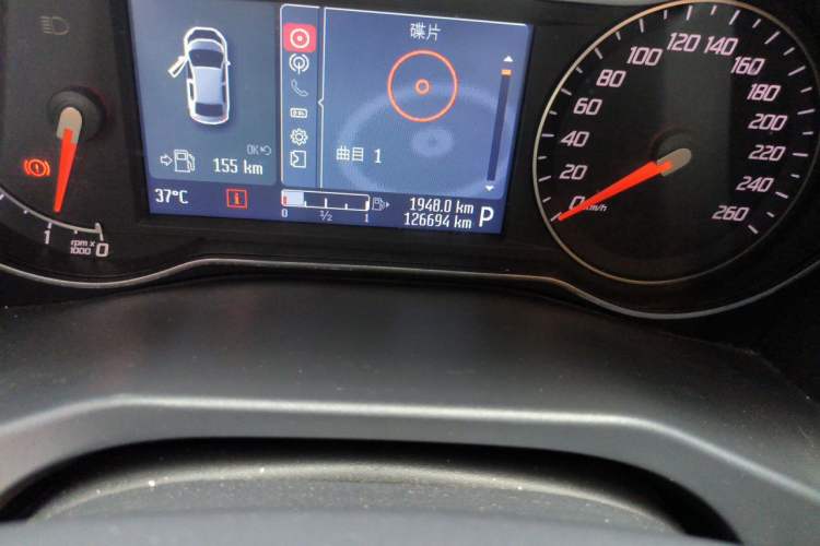 Used Ford Mondeo 2011 2.0L GTDi240 Ultimate Edition Odometer Close Up