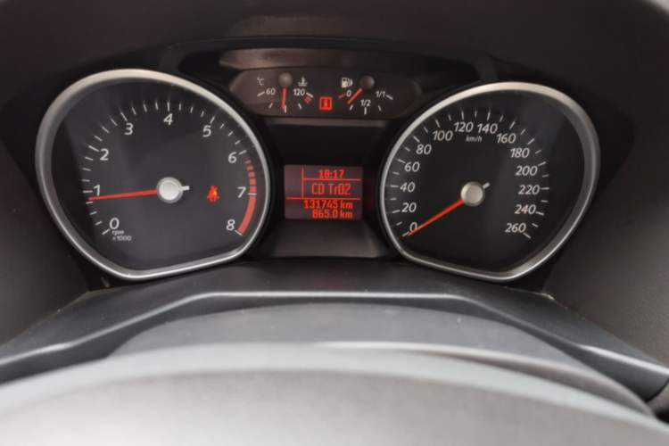 Used Ford Mondeo 2011 2.3L Fashion Edition Odometer Close Up