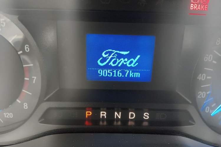 Used Ford Mondeo 2013 1.5L GTDi180 Comfort Model Odometer Close Up