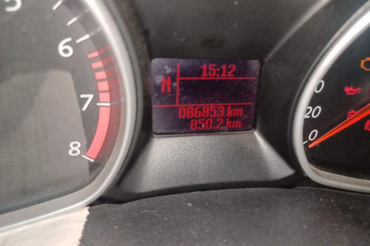 Used Ford Mondeo 2013 2.3L Fashion Edition Odometer Close Up