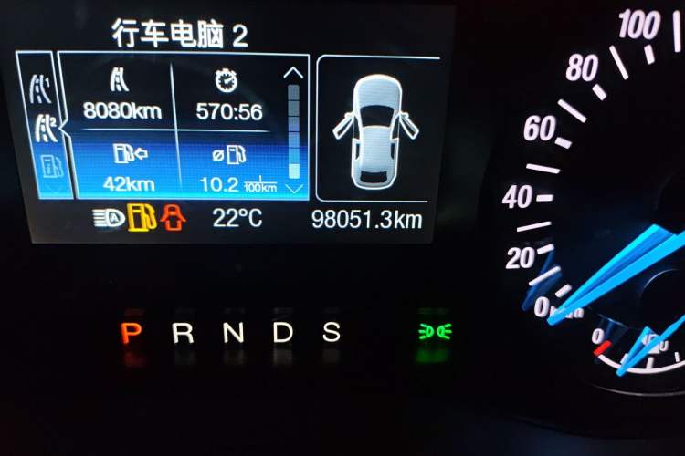 Used Ford Mondeo 2013 1.5L GTDi180 Fashion Edition Odometer Close Up
