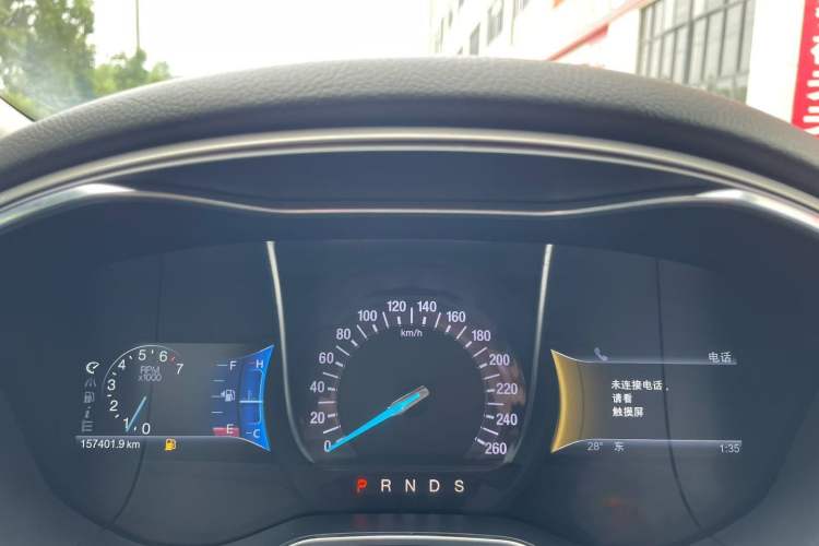 Used Ford Mondeo 2013 2.0L GTDi 200 Luxury Model Odometer Close Up