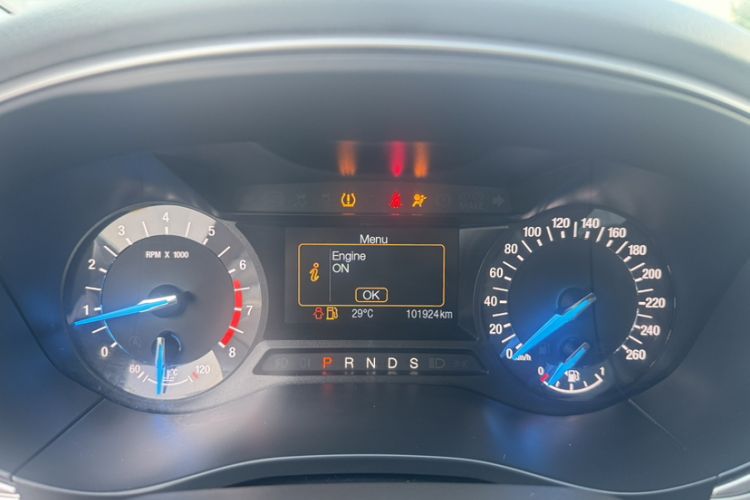 Used Ford Mondeo 2013 1.5L GTDi180 Fashion Edition Odometer Close Up