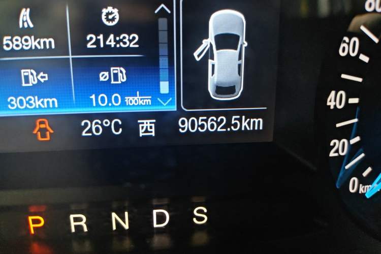 Used Ford Mondeo 2013 1.5L GTDi180 Fashion Edition Odometer Close Up