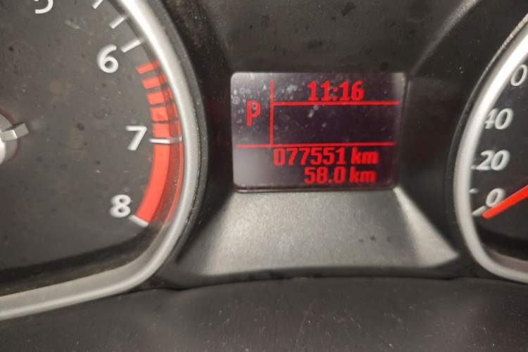 Used Ford Mondeo 2013 2.3L Fashion Edition Odometer Close Up
