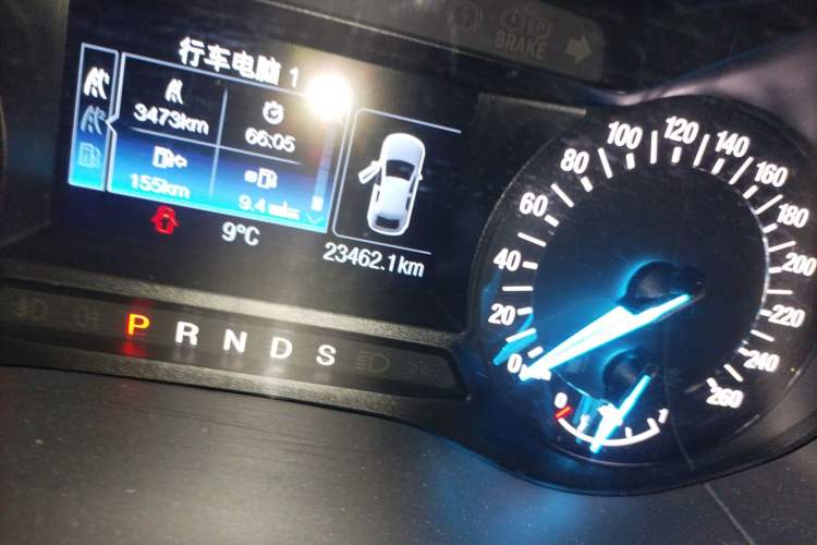 Used Ford Mondeo 2013 1.5L GTDi180 Fashion Edition Odometer Close Up