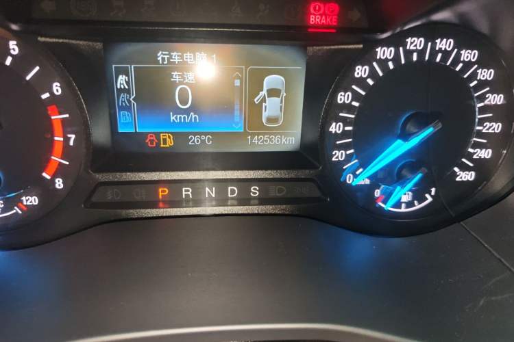 Used Ford Mondeo 2013 1.5L GTDi180 Fashion Edition Odometer Close Up