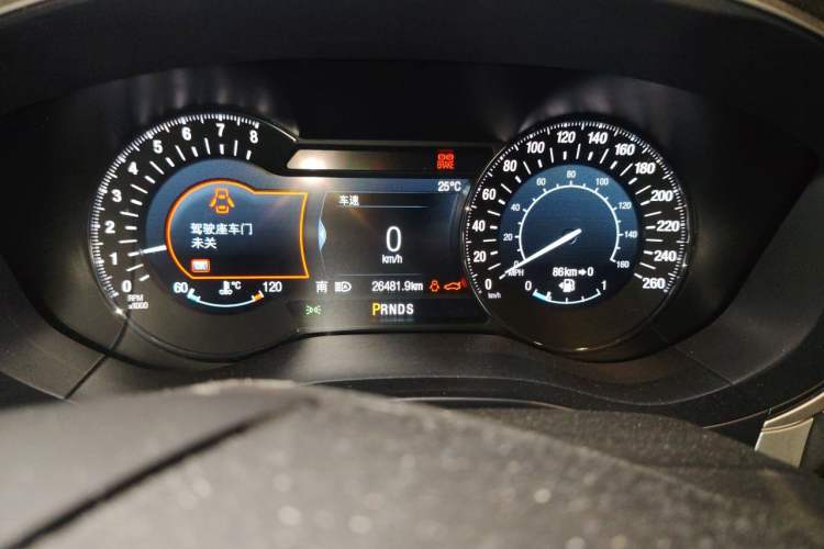 Used Ford Mondeo 2013 1.5L GTDi180 Fashion Edition Odometer Close Up