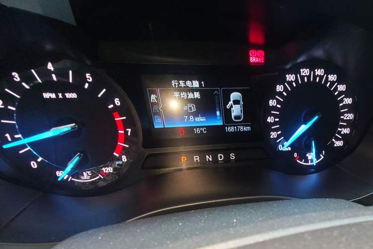 Used Ford Mondeo 2013 1.5L GTDi180 Fashion Edition Odometer Close Up