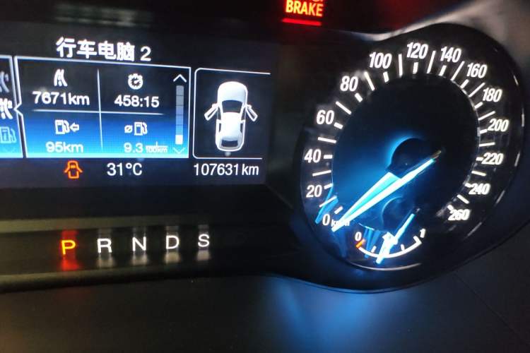 Used Ford Mondeo 2013 1.5L GTDi180 Fashion Edition Odometer Close Up