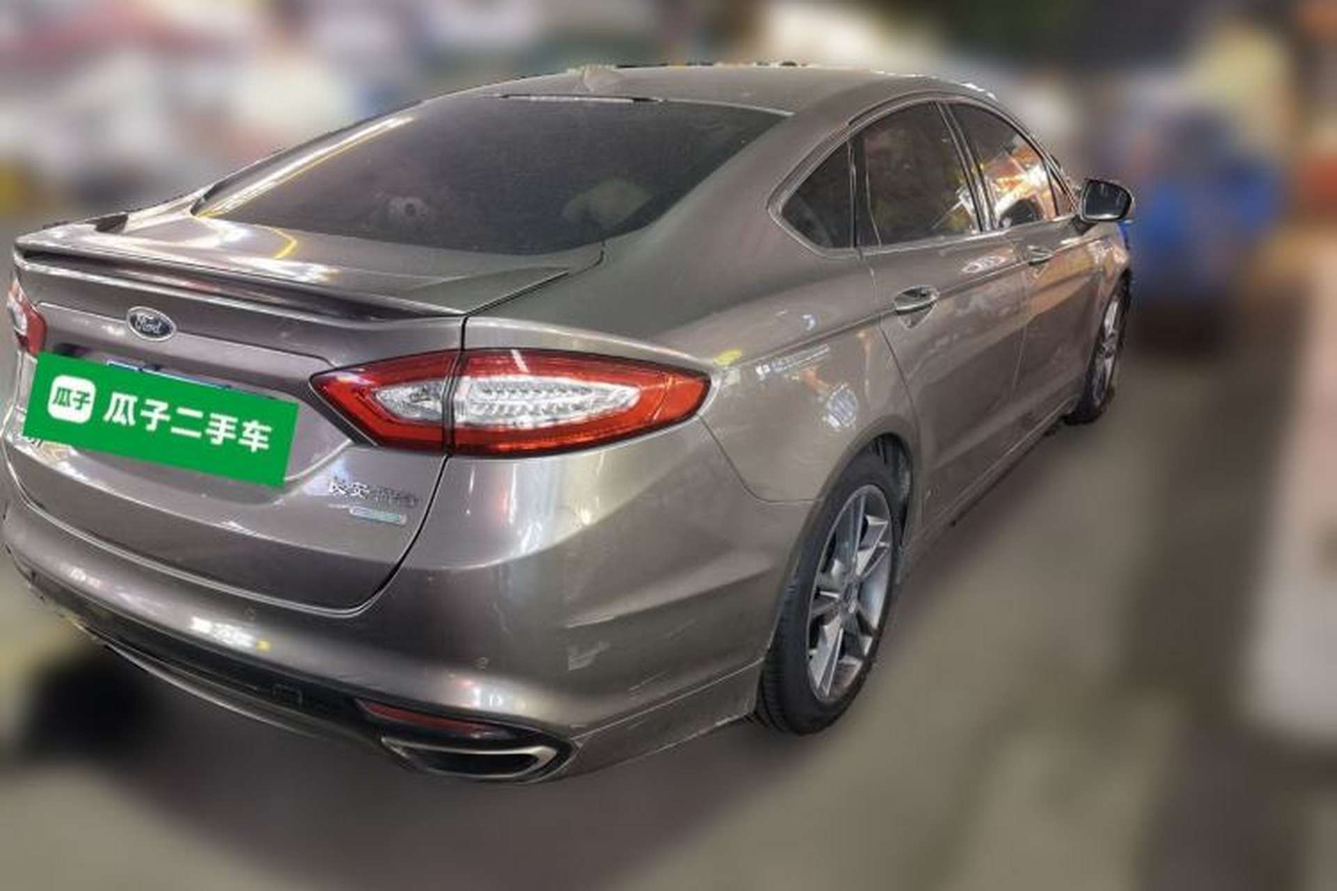 Used Ford Mondeo 2013 2.0L GTDi240 Luxury Sport Model Rear Right 45 Deg