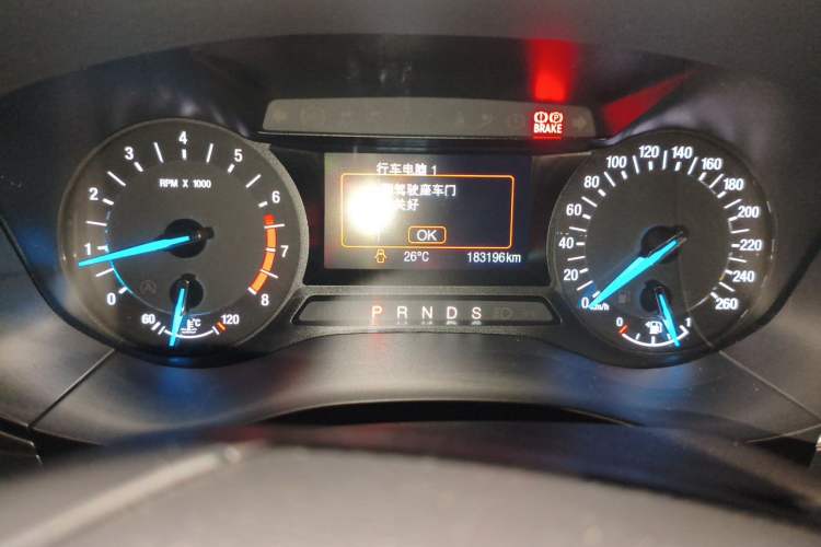 Used Ford Mondeo 2013 1.5L GTDi180 Fashion Edition Odometer Close Up