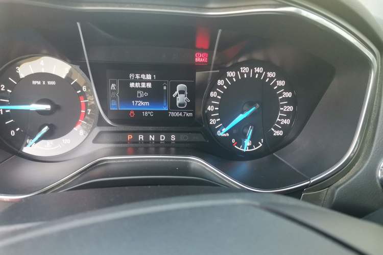 Used Ford Mondeo 2013 2.0L GTDi 200 Fashion Edition Odometer Close Up