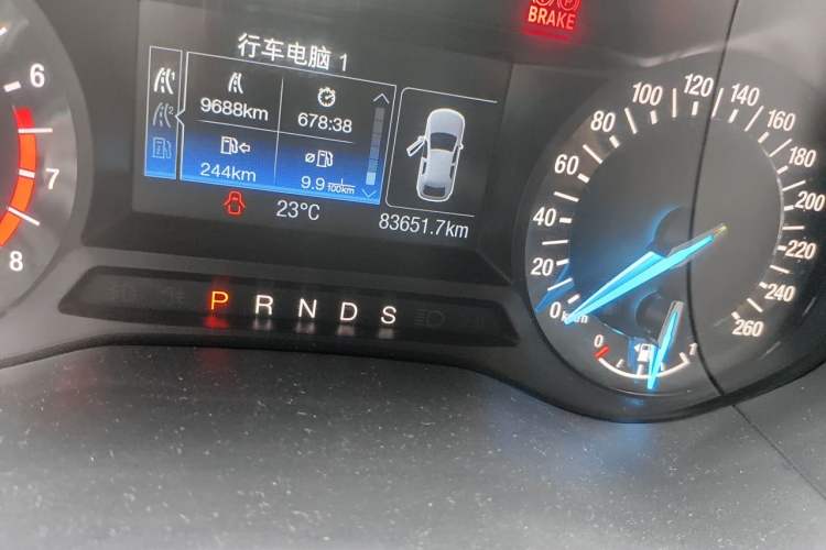 Used Ford Mondeo 2013 1.5L GTDi180 Fashion Edition Odometer Close Up