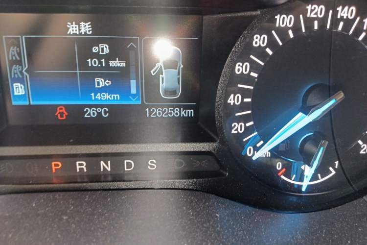 Used Ford Mondeo 2013 1.5L GTDi180 Fashion Edition Odometer Close Up