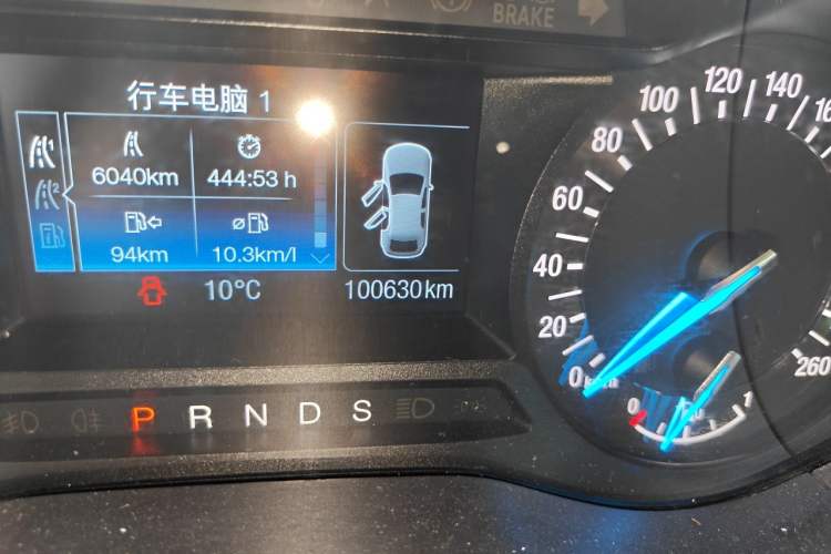 Used Ford Mondeo 2013 1.5L GTDi180 Fashion Edition Odometer Close Up