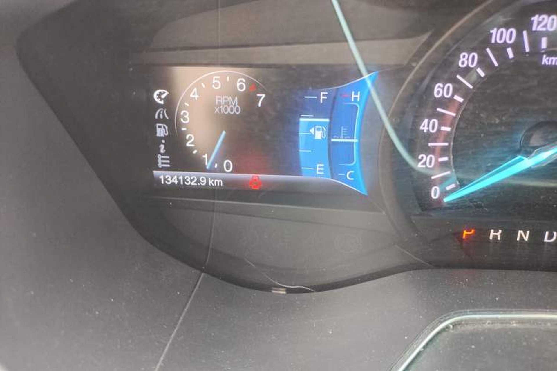 Used Ford Mondeo 2013 2.0L GTDi 200 Luxury Model Odometer Close Up