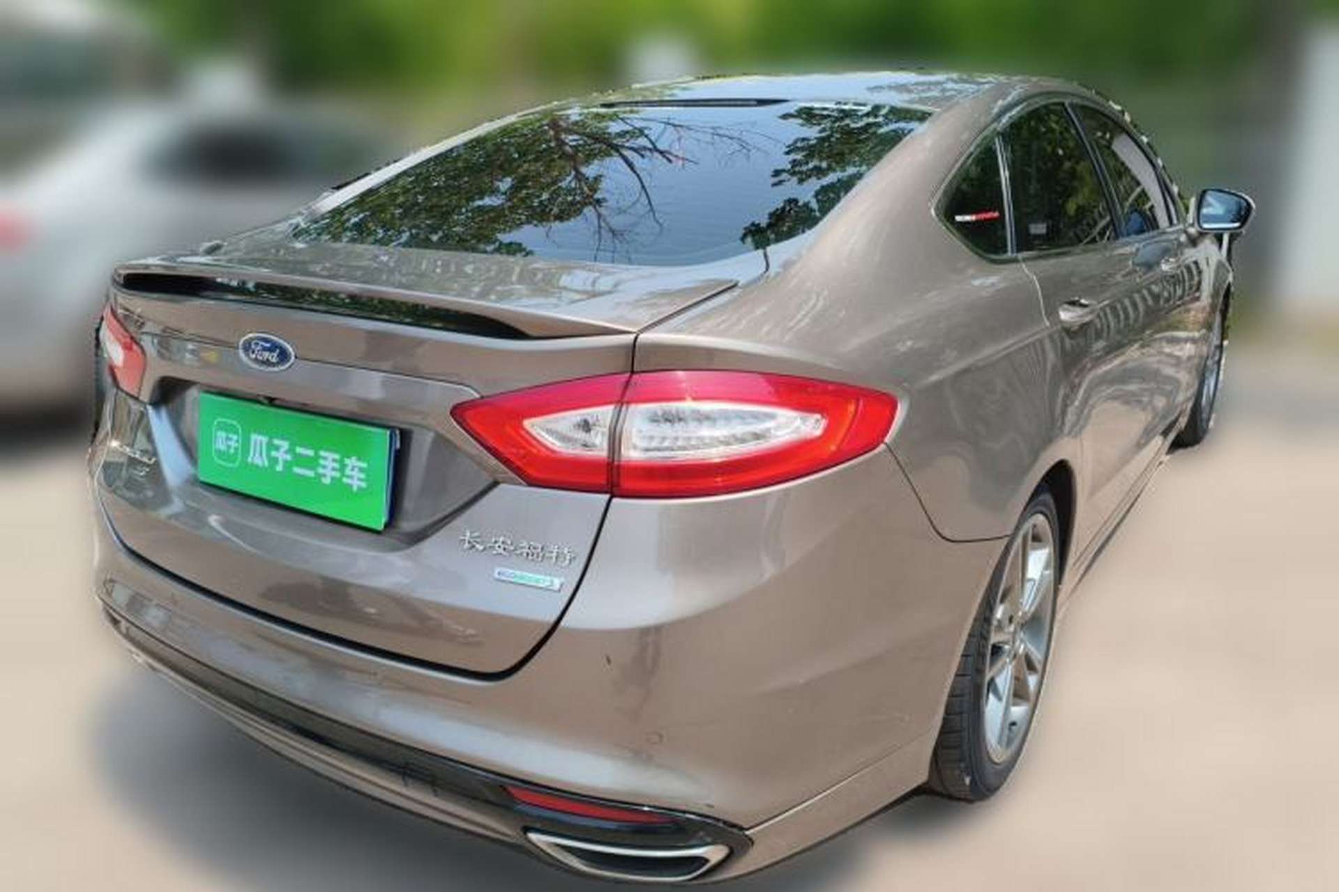 Used Ford Mondeo 2013 2.0L GTDi240 Luxury Sport Model Rear Right 45 Deg