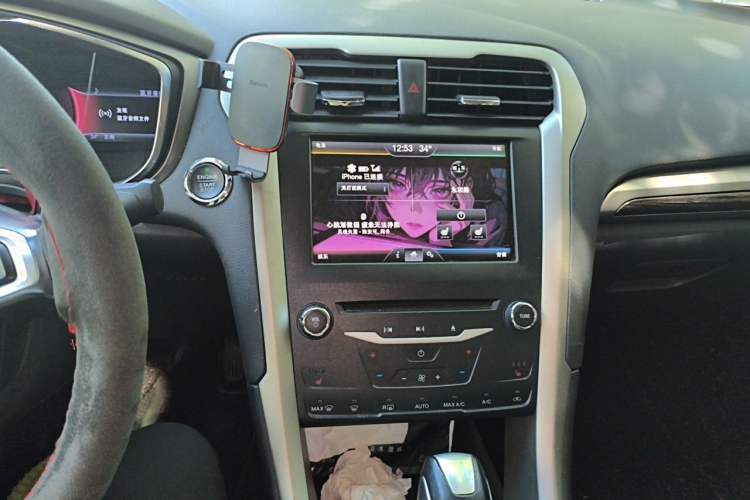 Used Ford Mondeo 2013 2.0L GTDi 200 Luxury Model Audio And AC Panel