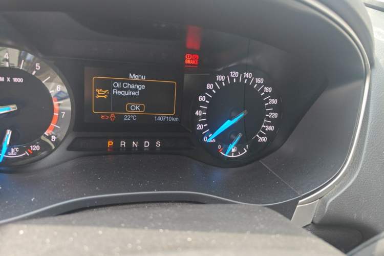 Used Ford Mondeo 2013 1.5L GTDi180 Fashion Edition Odometer Close Up