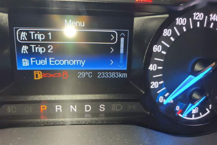 Used Ford Mondeo 2013 1.5L GTDi180 Fashion Edition Odometer Close Up